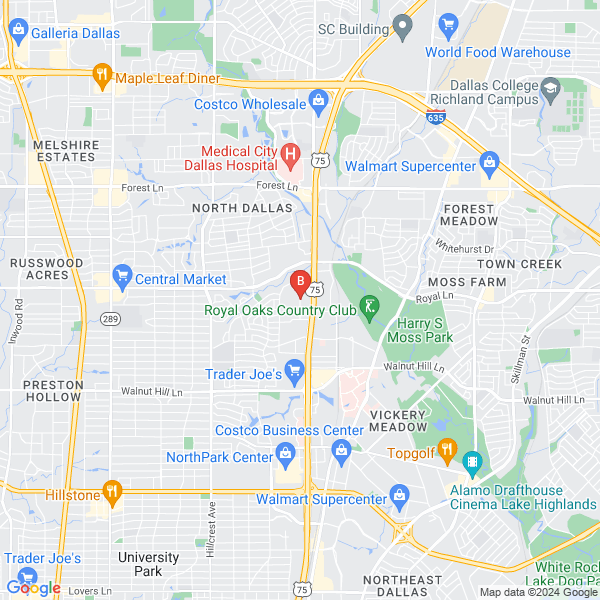 Addison Towing & Roadside Assistance location map: 1060 steppington dr, Dallas, TX