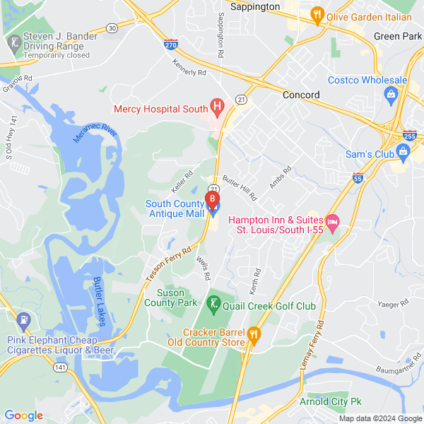 Weighless MD & Wellness St.Louis location map: 13142 TESSON FERRY ROAD, SAINT LOUIS, MO