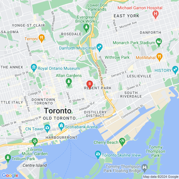 ECSTATIC DANCE TORONTO location map: 237 Sackville St, Toronto, Ontario